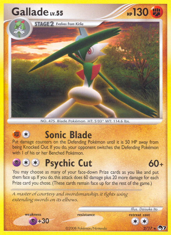 Gallade (2/17) [POP Series 7] | Dragon's Lair Comics and Fantasy Houston TX