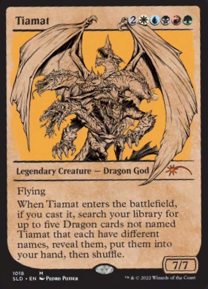 Tiamat (Showcase) [Secret Lair Drop Series] | Dragon's Lair Comics and Fantasy Houston TX