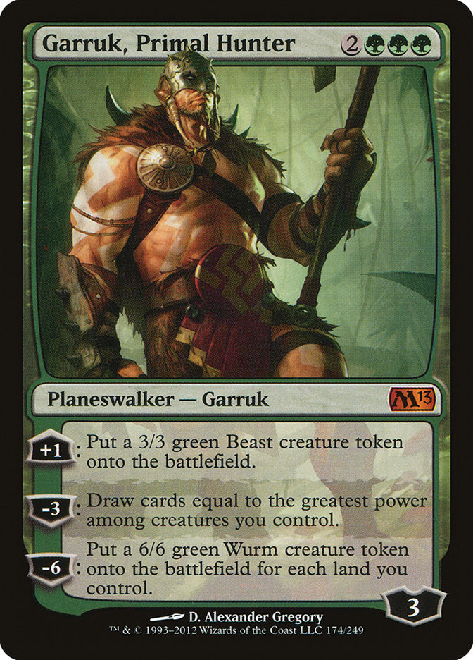 Garruk, Primal Hunter [Magic 2013] | Dragon's Lair Comics and Fantasy Houston TX