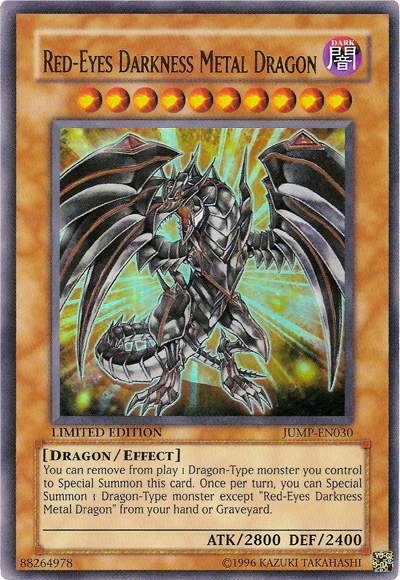 Red-Eyes Darkness Metal Dragon [JUMP-EN030] Ultra Rare | Dragon's Lair Comics and Fantasy Houston TX