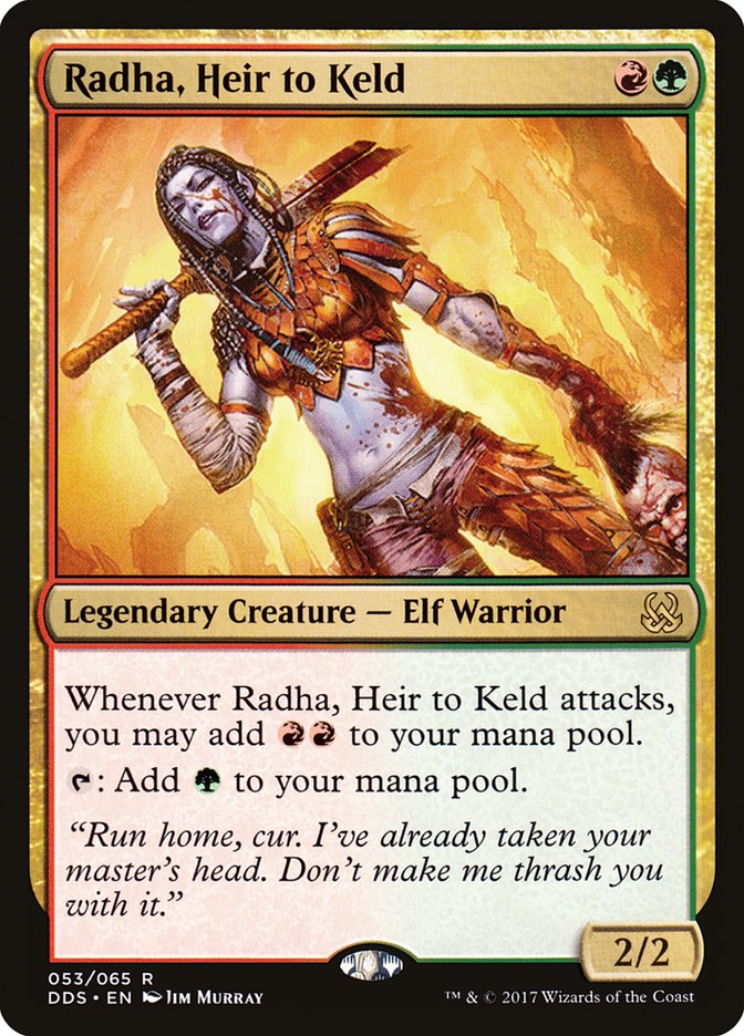 Radha, Heir to Keld [Duel Decks: Mind vs. Might] | Dragon's Lair Comics and Fantasy Houston TX