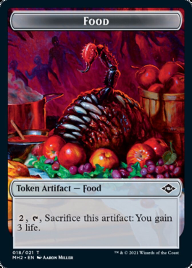 Food Token (18) [Modern Horizons 2 Tokens] | Dragon's Lair Comics and Fantasy Houston TX