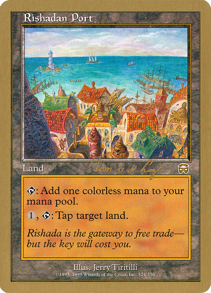 Rishadan Port (Tom van de Logt) [World Championship Decks 2000] | Dragon's Lair Comics and Fantasy Houston TX