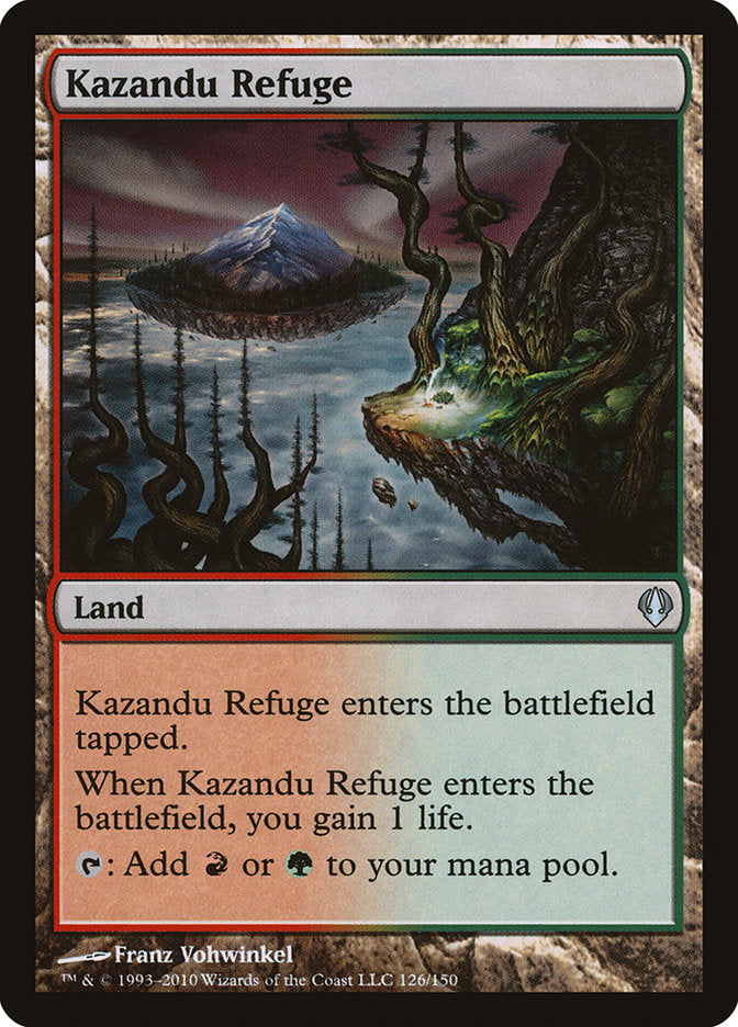 Kazandu Refuge [Archenemy] | Dragon's Lair Comics and Fantasy Houston TX