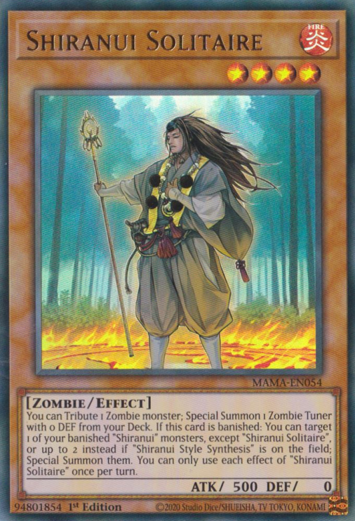 Shiranui Solitaire [MAMA-EN054] Ultra Rare | Dragon's Lair Comics and Fantasy Houston TX