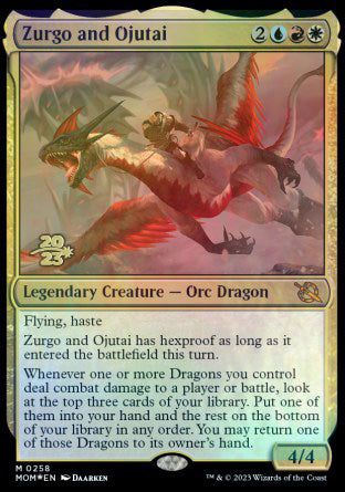 Zurgo and Ojutai [March of the Machine Prerelease Promos] | Dragon's Lair Comics and Fantasy Houston TX