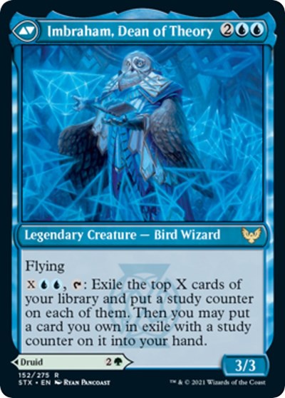 Kianne, Dean of Substance // Imbraham, Dean of Theory [Strixhaven: School of Mages Prerelease Promos] | Dragon's Lair Comics and Fantasy Houston TX