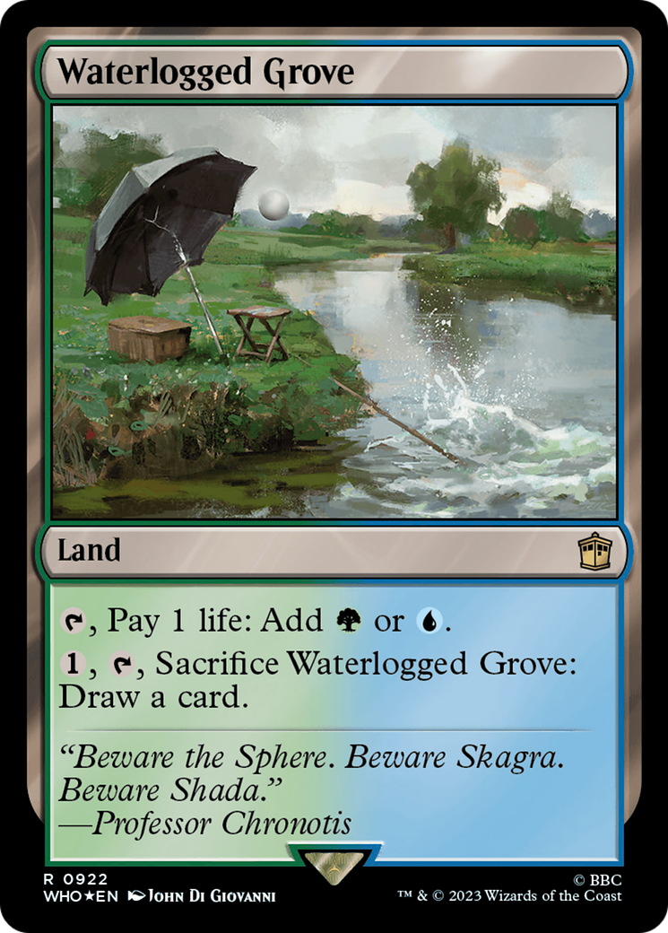 Waterlogged Grove (Surge Foil) [Doctor Who] | Dragon's Lair Comics and Fantasy Houston TX