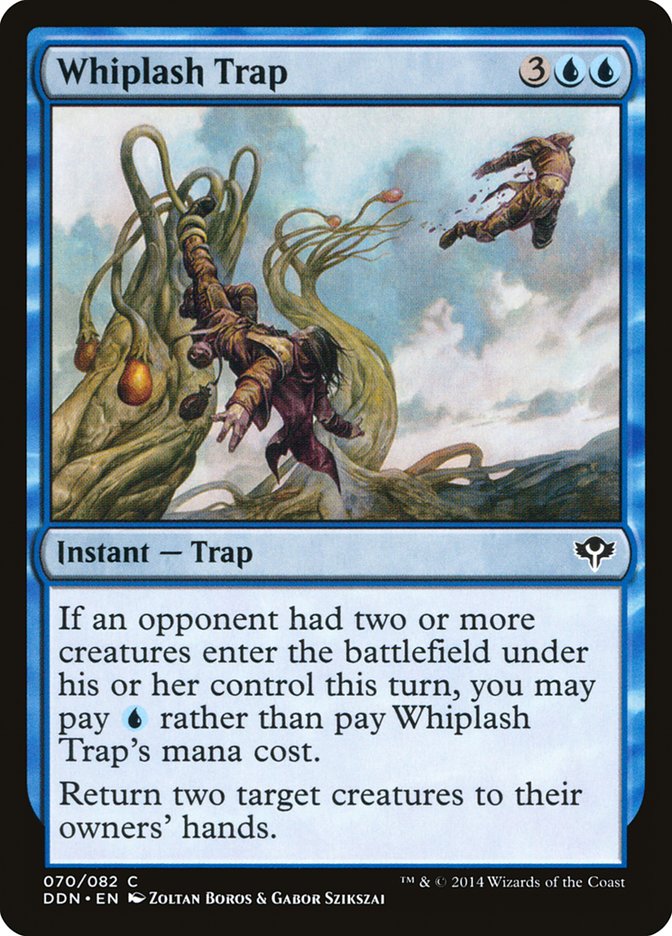 Whiplash Trap [Duel Decks: Speed vs. Cunning] | Dragon's Lair Comics and Fantasy Houston TX