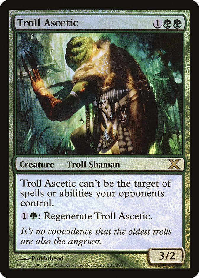 Troll Ascetic (Premium Foil) [Tenth Edition] | Dragon's Lair Comics and Fantasy Houston TX