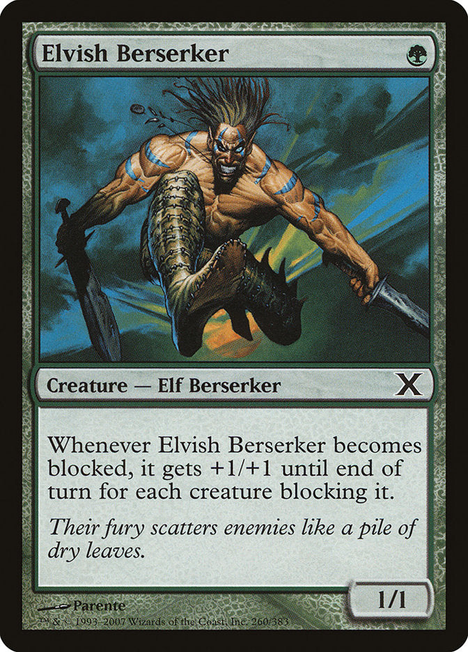 Elvish Berserker [Tenth Edition] | Dragon's Lair Comics and Fantasy Houston TX