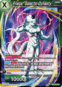 Frieza, Galactic Dynasty (BT17-061) [Ultimate Squad] | Dragon's Lair Comics and Fantasy Houston TX