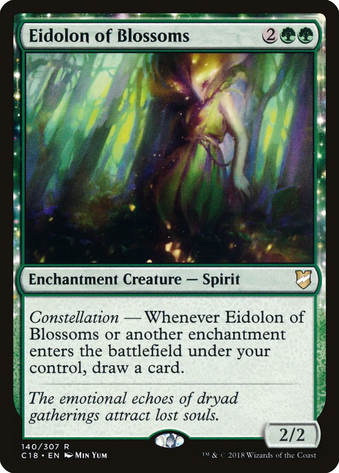 Eidolon of Blossoms [Commander 2018] | Dragon's Lair Comics and Fantasy Houston TX