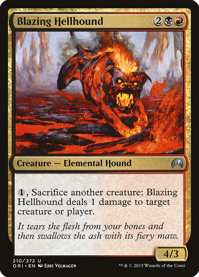 Blazing Hellhound [Magic Origins] | Dragon's Lair Comics and Fantasy Houston TX