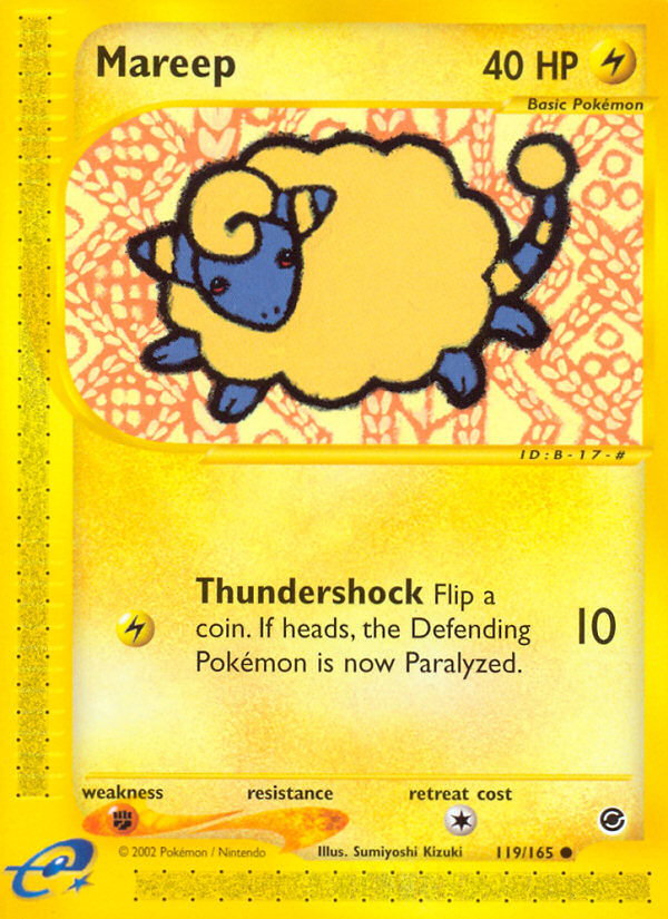 Mareep (119/165) [Expedition: Base Set] | Dragon's Lair Comics and Fantasy Houston TX