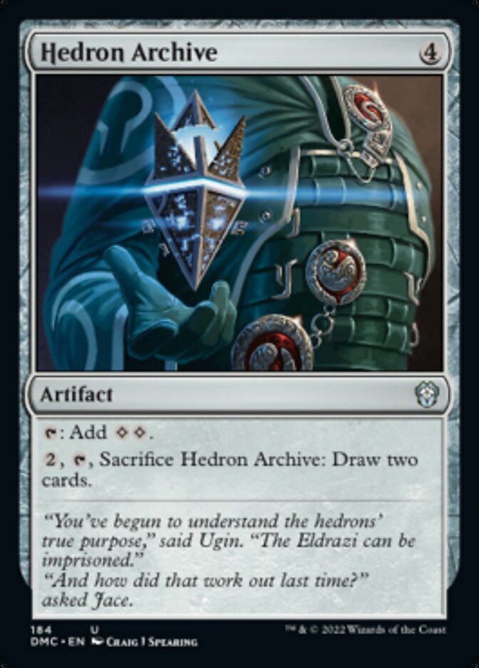 Hedron Archive [Dominaria United Commander] | Dragon's Lair Comics and Fantasy Houston TX