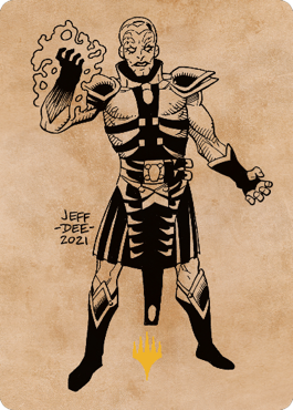 Jon Irenicus, Shattered One Art Card (67) (Gold-Stamped) [Commander Legends: Battle for Baldur's Gate Art Series] | Dragon's Lair Comics and Fantasy Houston TX