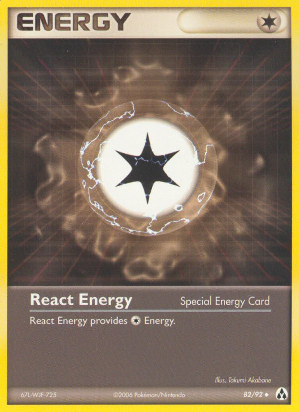 React Energy (82/92) [EX: Legend Maker] | Dragon's Lair Comics and Fantasy Houston TX