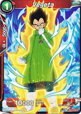 Vegeta (BT11-010) [Vermilion Bloodline 2nd Edition] | Dragon's Lair Comics and Fantasy Houston TX