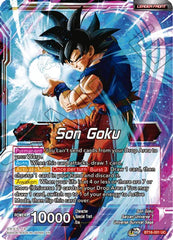 Son Goku // Son Goku, Supreme Warrior (BT16-001) [Realm of the Gods] | Dragon's Lair Comics and Fantasy Houston TX