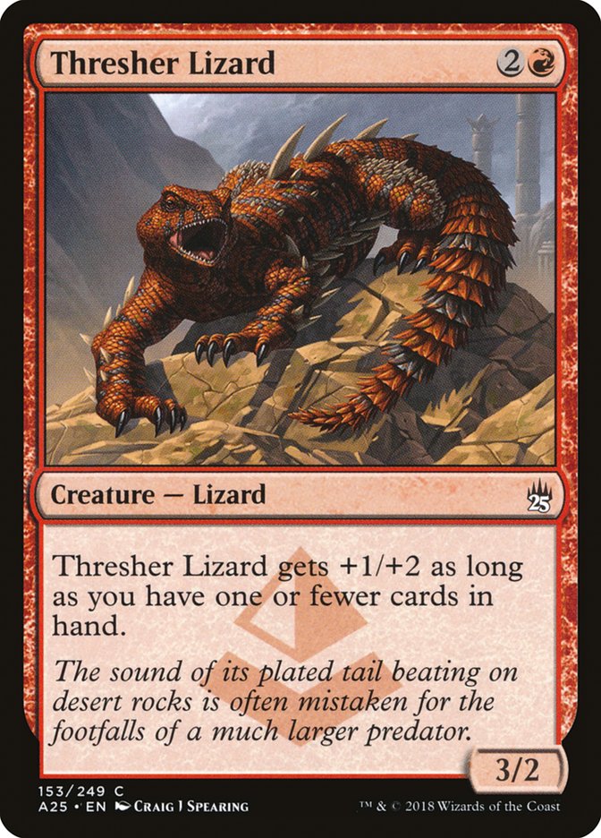 Thresher Lizard [Masters 25] | Dragon's Lair Comics and Fantasy Houston TX