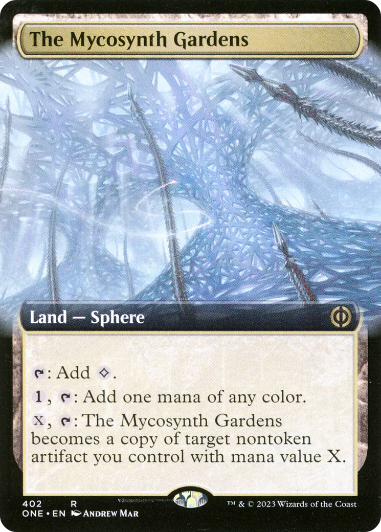 The Mycosynth Gardens (Extended Art) [Phyrexia: All Will Be One] | Dragon's Lair Comics and Fantasy Houston TX