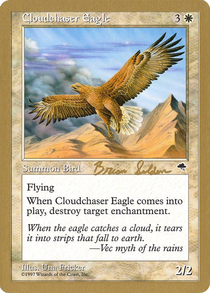 Cloudchaser Eagle (Brian Selden) [World Championship Decks 1998] | Dragon's Lair Comics and Fantasy Houston TX