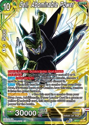 Cell, Abominable Power (BT17-145) [Ultimate Squad] | Dragon's Lair Comics and Fantasy Houston TX