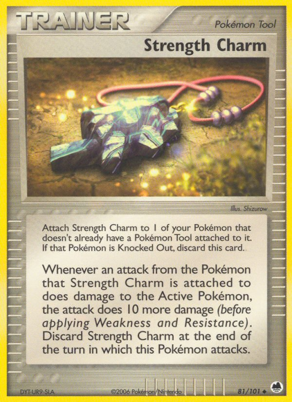 Strength Charm (81/101) [EX: Dragon Frontiers] | Dragon's Lair Comics and Fantasy Houston TX