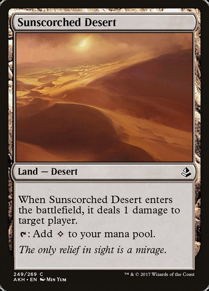 Sunscorched Desert [Amonkhet] | Dragon's Lair Comics and Fantasy Houston TX