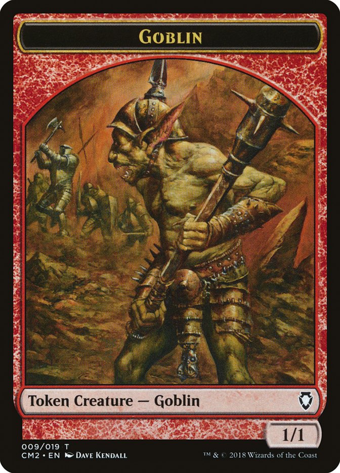 Goblin Token [Commander Anthology Volume II Tokens] | Dragon's Lair Comics and Fantasy Houston TX