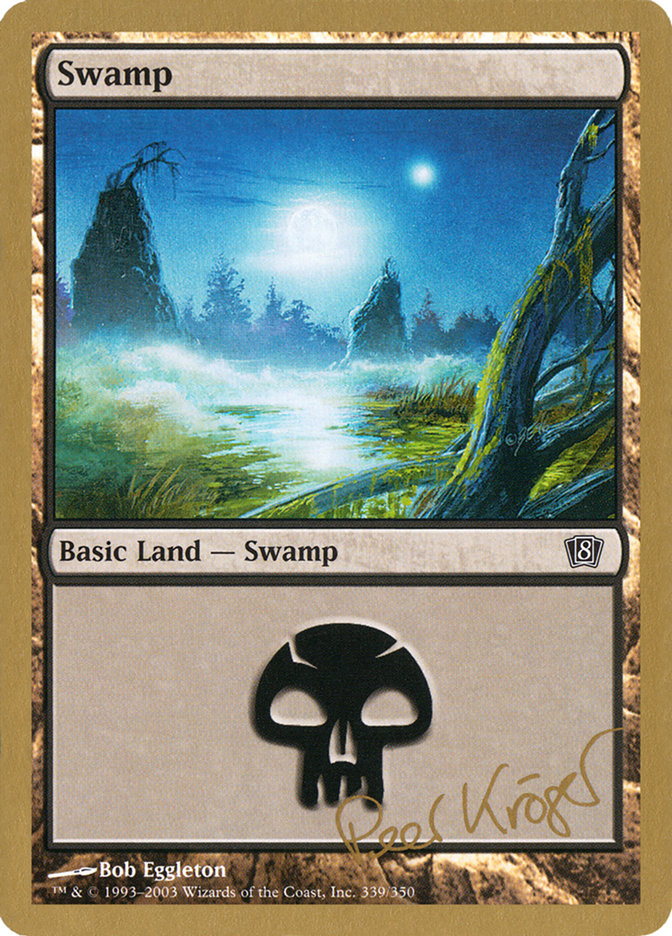 Swamp (pk339) (Peer Kroger) [World Championship Decks 2003] | Dragon's Lair Comics and Fantasy Houston TX