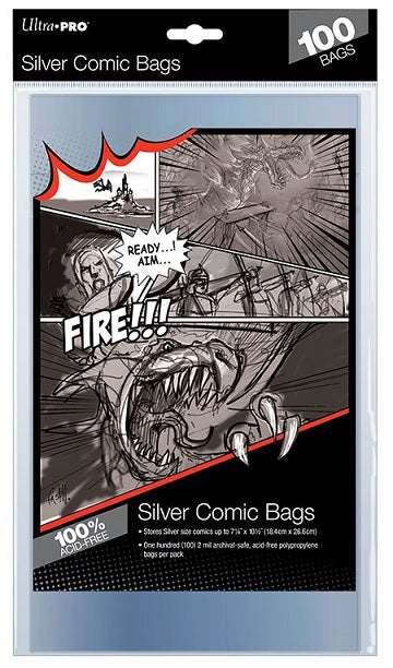 ULTRA PRO: SILVER AGE COMIC BAGS | Dragon's Lair Comics and Fantasy Houston TX