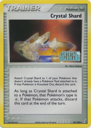 Crystal Shard (76/100) (Stamped) [EX: Crystal Guardians] | Dragon's Lair Comics and Fantasy Houston TX