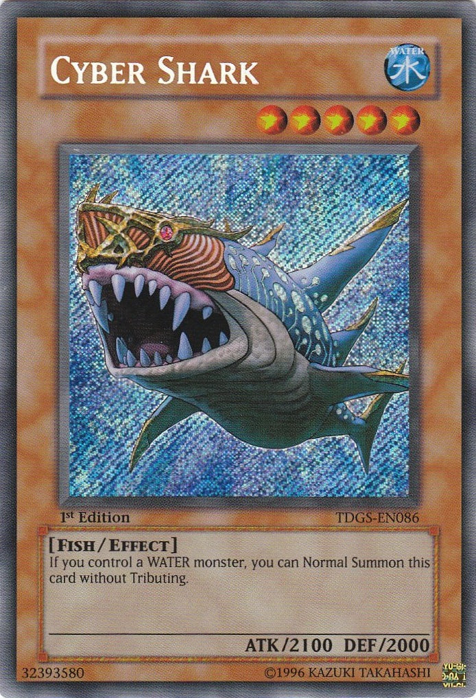 Cyber Shark [TDGS-EN086] Secret Rare | Dragon's Lair Comics and Fantasy Houston TX