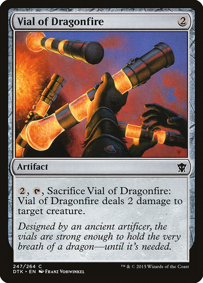 Vial of Dragonfire [Dragons of Tarkir] | Dragon's Lair Comics and Fantasy Houston TX