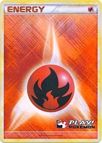 Fire Energy (2010 Play Pokemon Promo) [League & Championship Cards] | Dragon's Lair Comics and Fantasy Houston TX