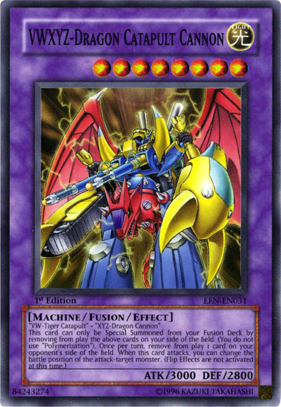 VWXYZ-Dragon Catapult Cannon [EEN-EN031] Super Rare | Dragon's Lair Comics and Fantasy Houston TX