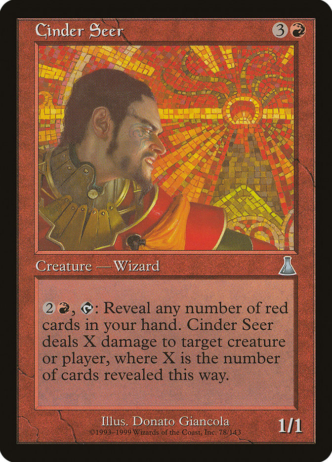 Cinder Seer [Urza's Destiny] | Dragon's Lair Comics and Fantasy Houston TX