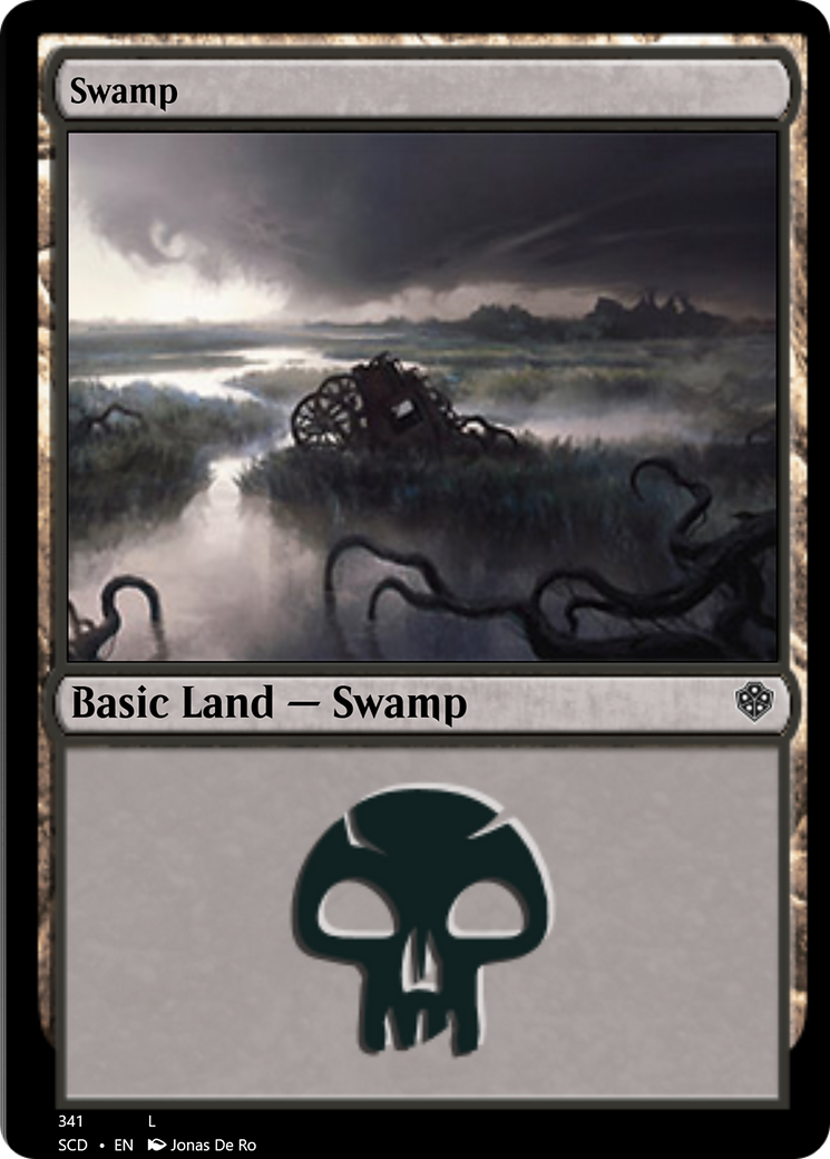 Swamp [Starter Commander Decks] | Dragon's Lair Comics and Fantasy Houston TX