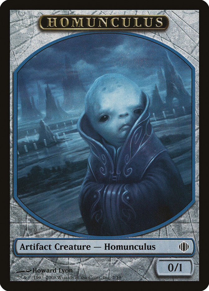 Homunculus Token [Shards of Alara Tokens] | Dragon's Lair Comics and Fantasy Houston TX