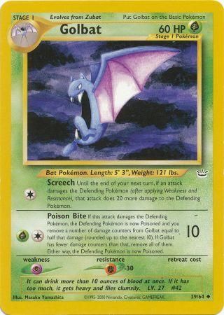 Golbat (29/64) [Neo Revelation Unlimited] | Dragon's Lair Comics and Fantasy Houston TX