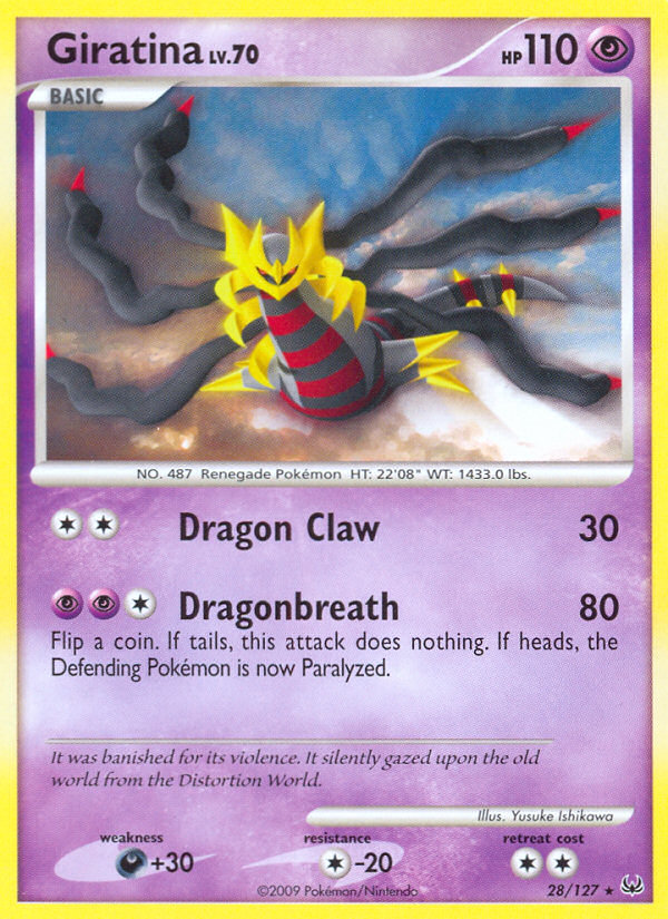 Giratina (28/127) [Platinum: Base Set] | Dragon's Lair Comics and Fantasy Houston TX