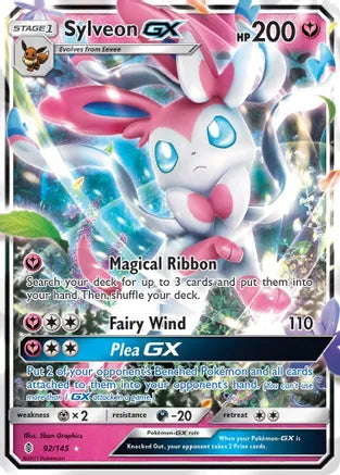 Sylveon GX (92/145) Guardians Rising | Dragon's Lair Comics and Fantasy Houston TX