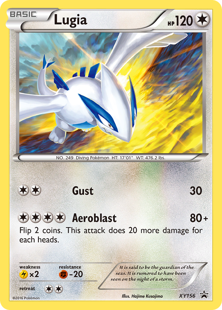 Lugia (XY156) [XY: Black Star Promos] | Dragon's Lair Comics and Fantasy Houston TX