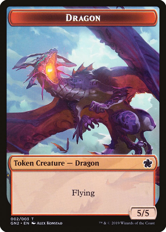 Dragon Token (002/003) [Game Night 2019 Tokens] | Dragon's Lair Comics and Fantasy Houston TX