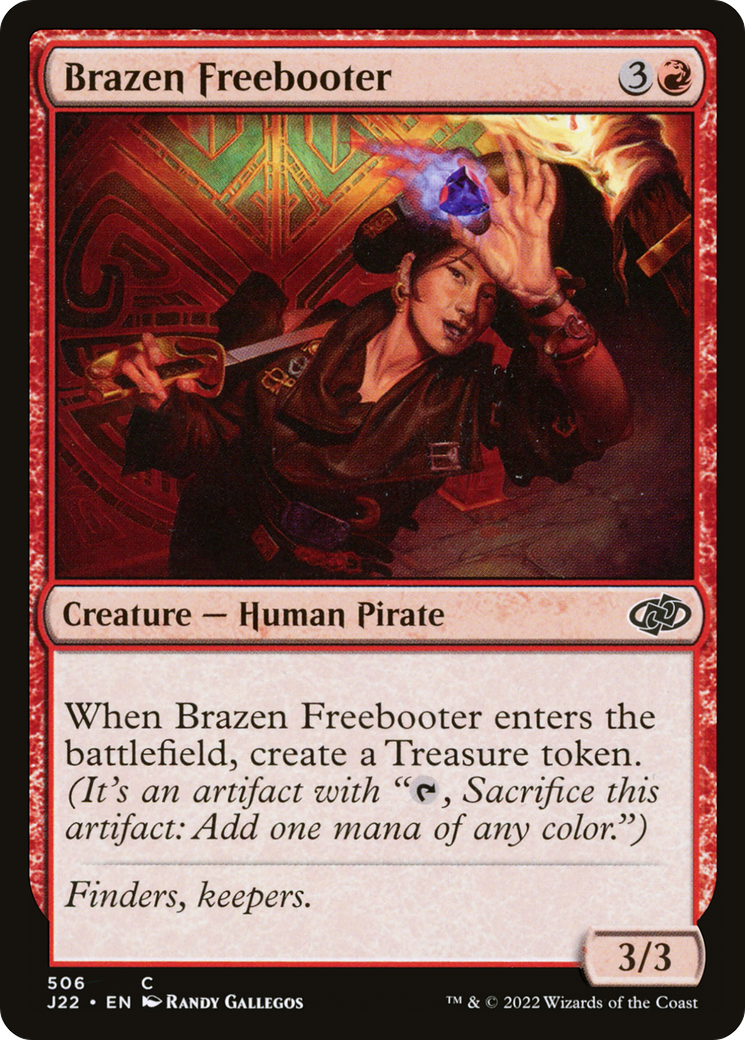 Brazen Freebooter [Jumpstart 2022] | Dragon's Lair Comics and Fantasy Houston TX