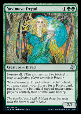 Yavimaya Dryad [Time Spiral Remastered] | Dragon's Lair Comics and Fantasy Houston TX