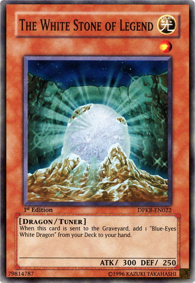 The White Stone of Legend [DPKB-EN022] Super Rare | Dragon's Lair Comics and Fantasy Houston TX