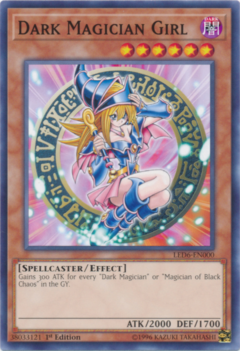 Dark Magician Girl [LED6-EN000] Common | Dragon's Lair Comics and Fantasy Houston TX